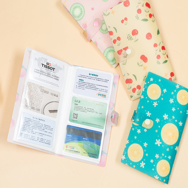 Plastic peach blind box card book,3 inches,can put 240 cards