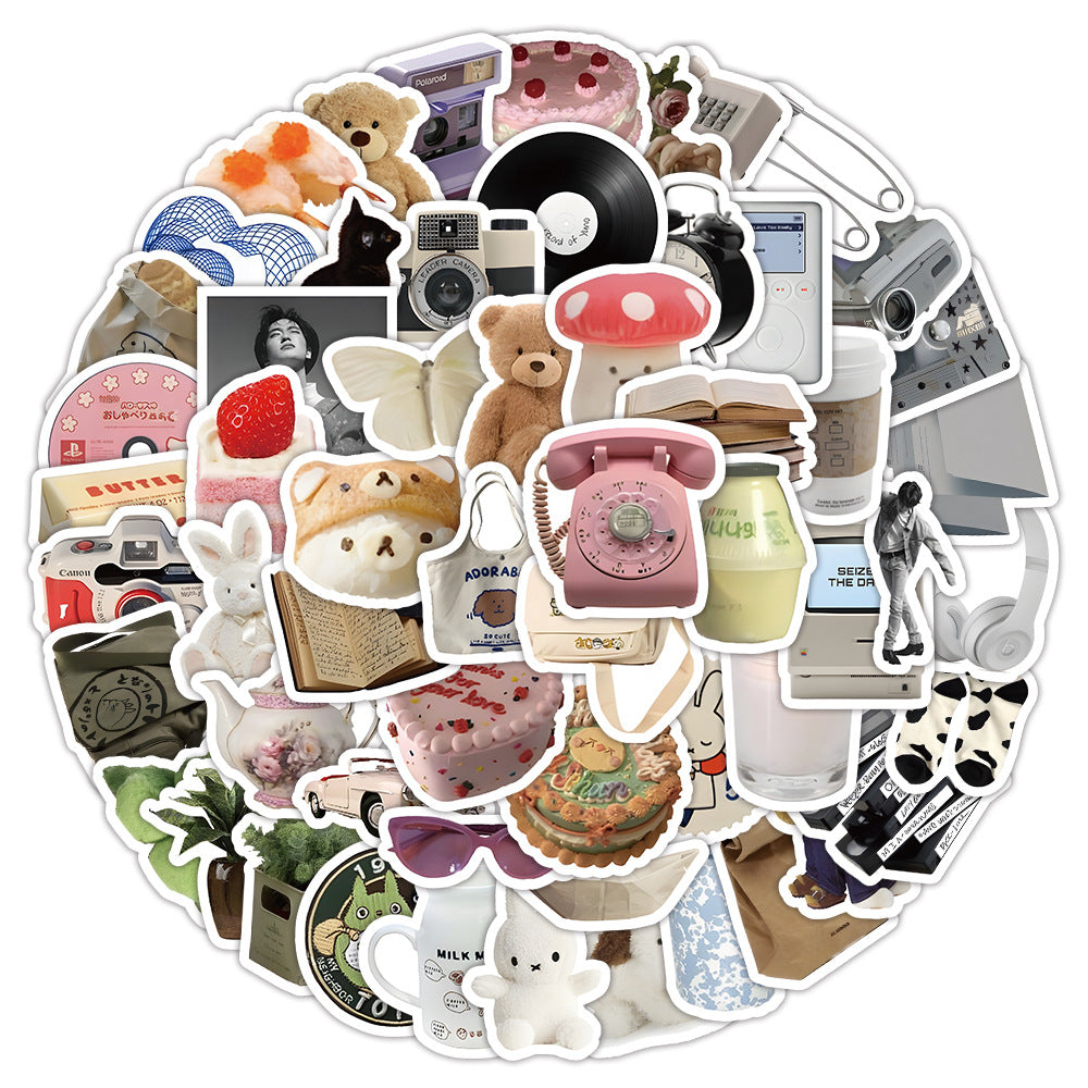 DIY card book with 50pcs stickers