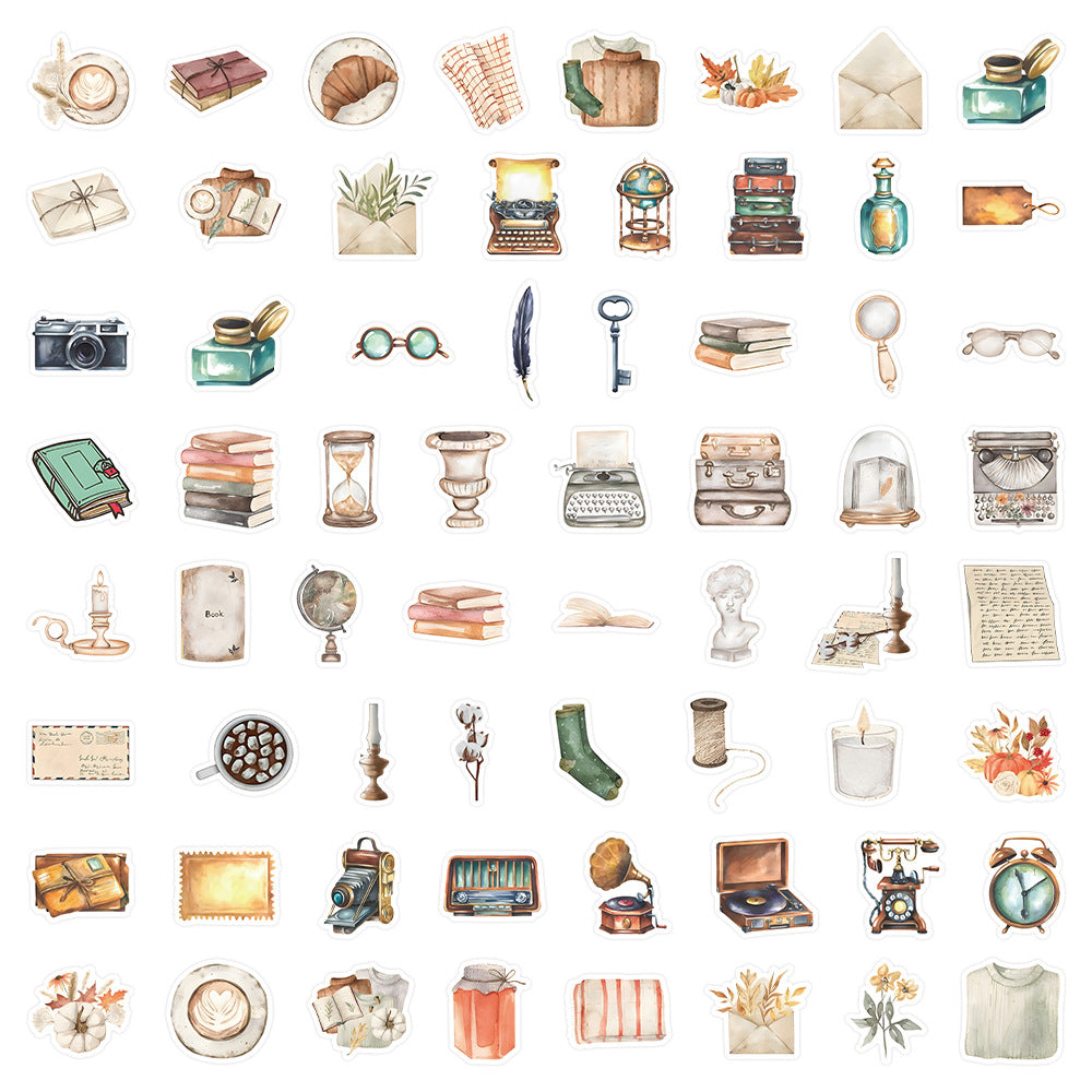 DIY card book with 50pcs stickers