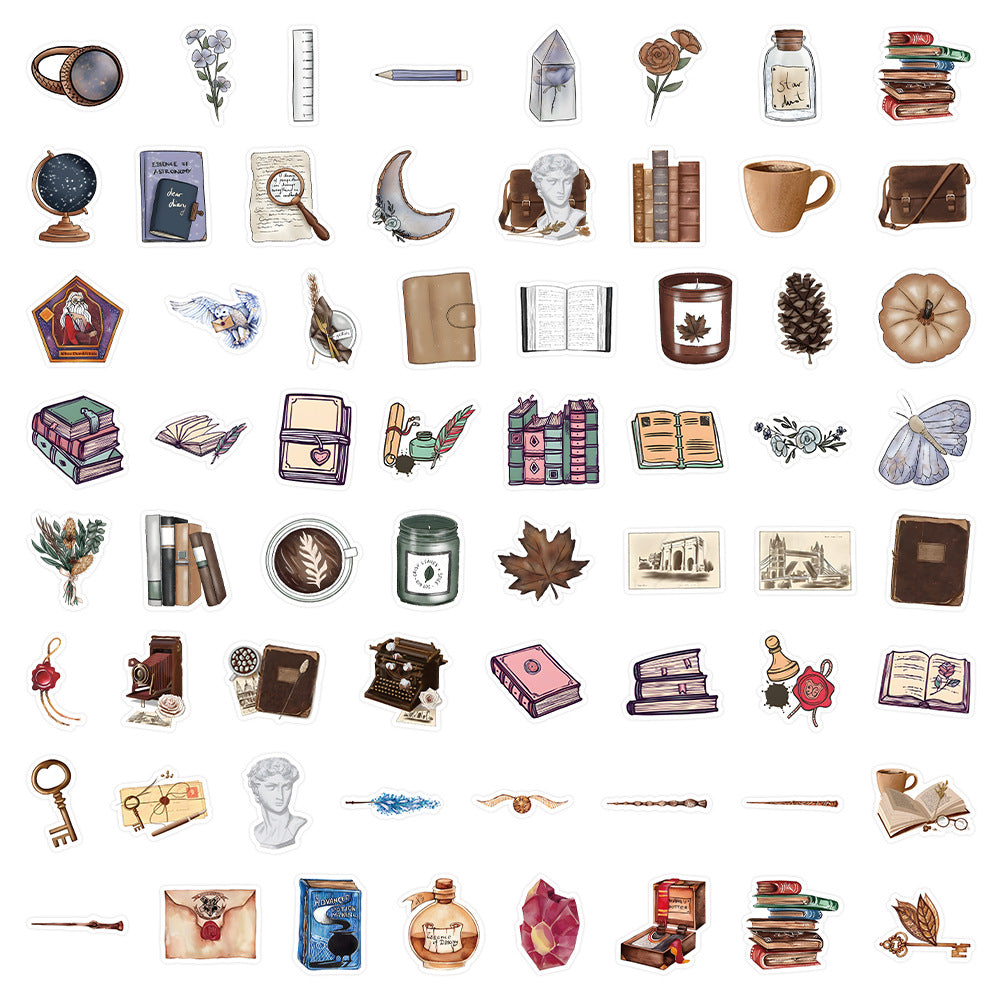 DIY card book with 50pcs stickers