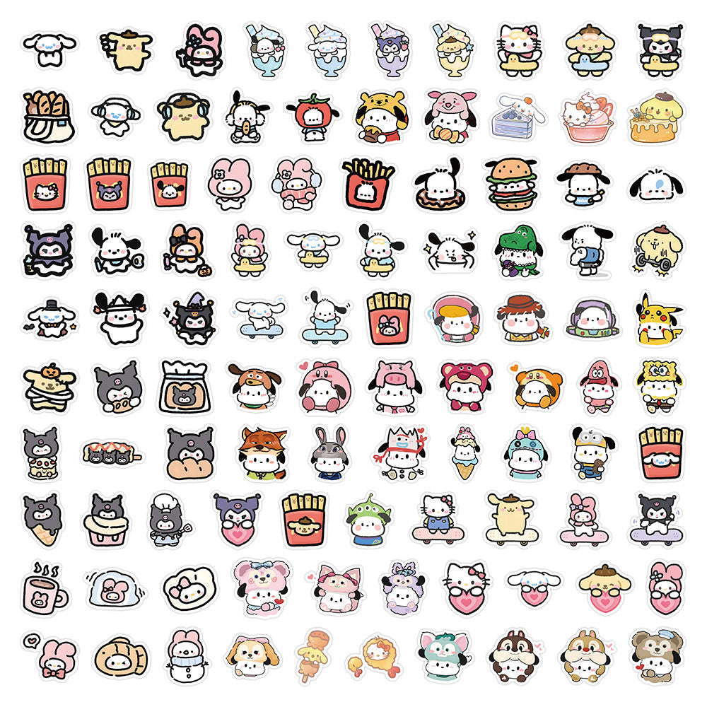DIY card book with 50pcs stickers