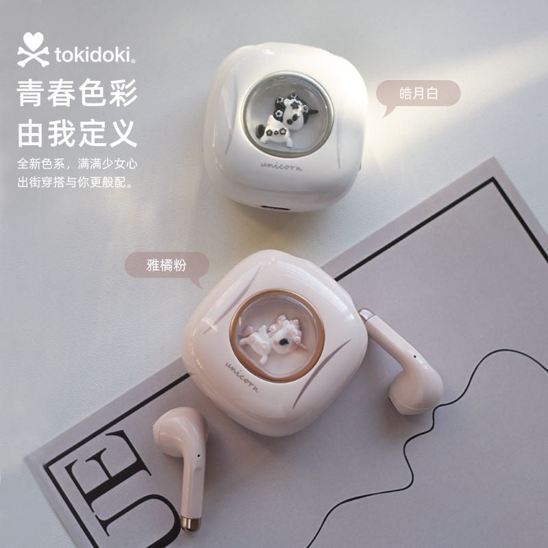 tokidoki bluetooth earphone with changing lights,include charging cable