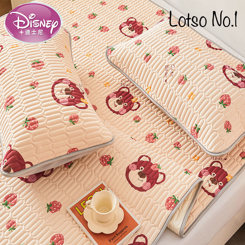 2pcs Ice silk pillow cover for summer,Disney design