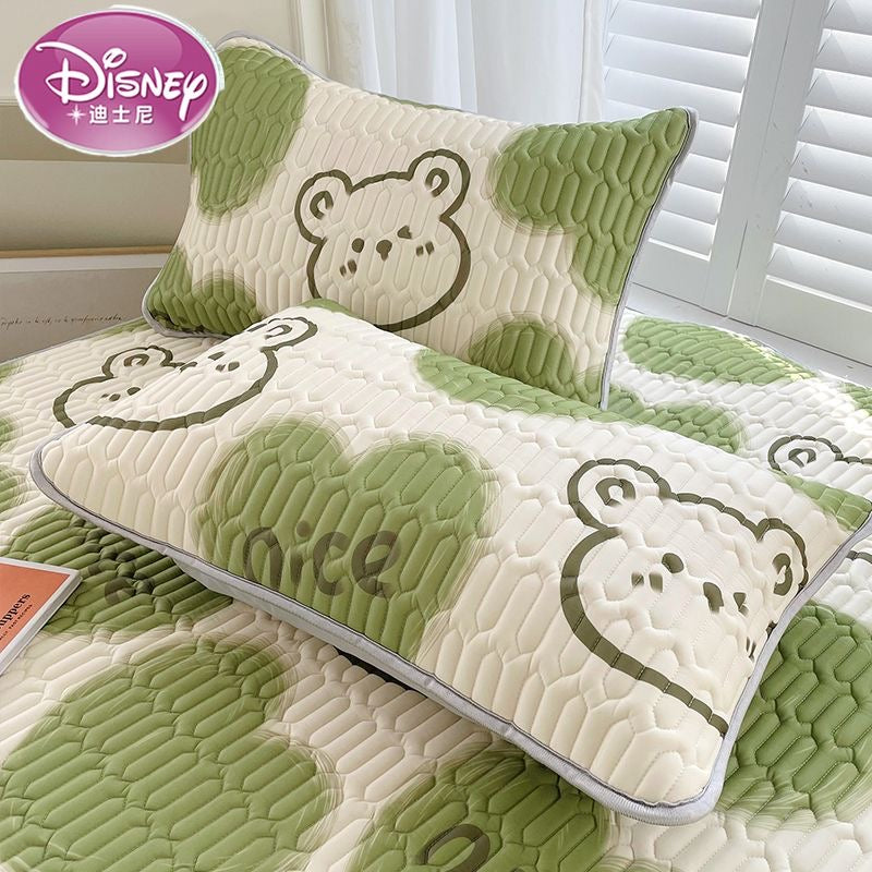 2pcs Ice silk pillow cover for summer,Disney design