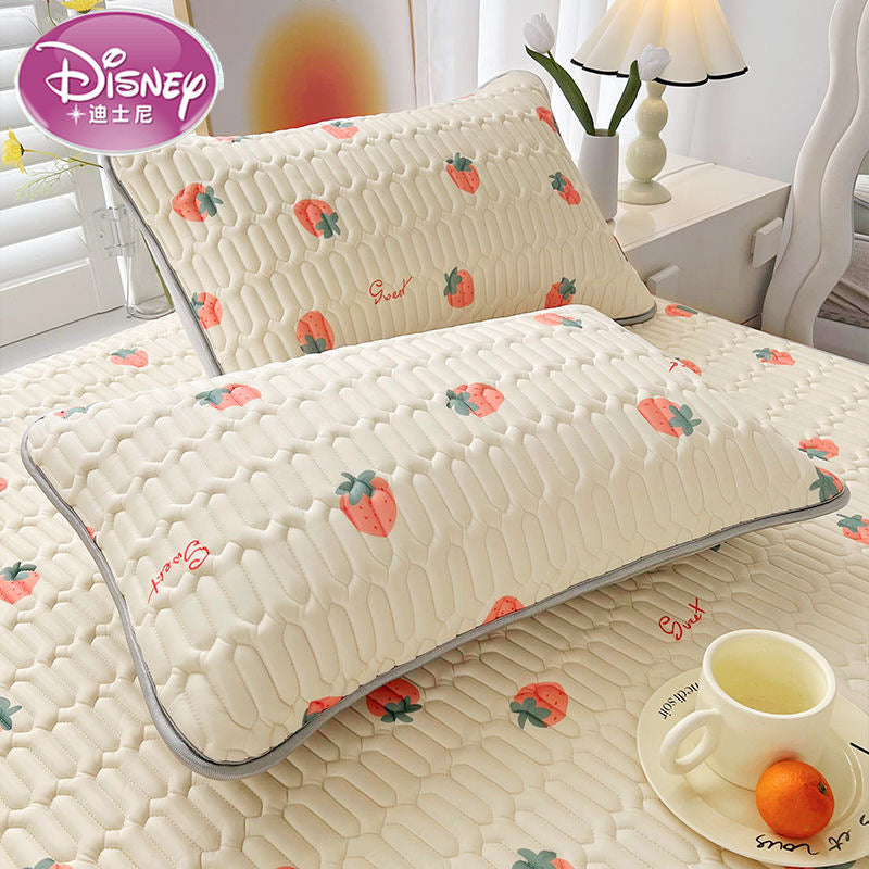 2pcs Ice silk pillow cover for summer,Disney design