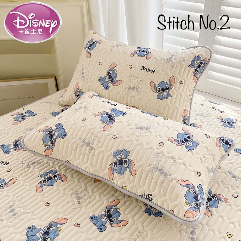 2pcs Ice silk pillow cover for summer,Disney design