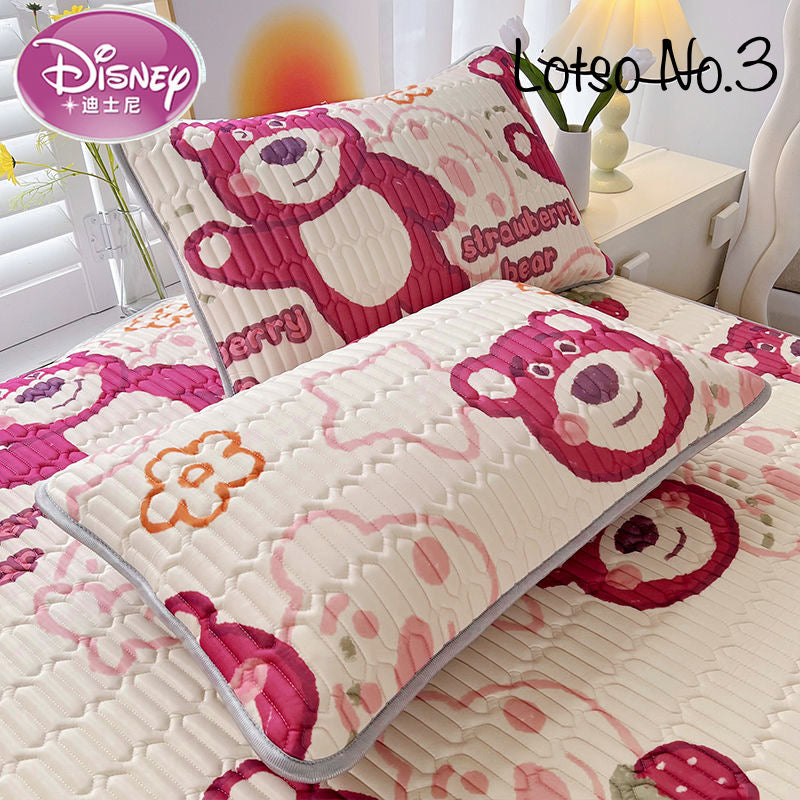 2pcs Ice silk pillow cover for summer,Disney design