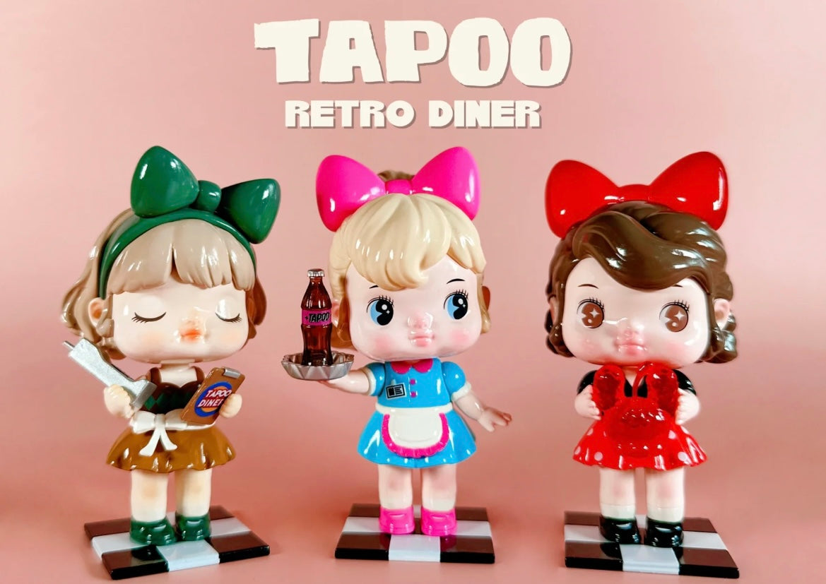 Tapoo retro diner toy doll