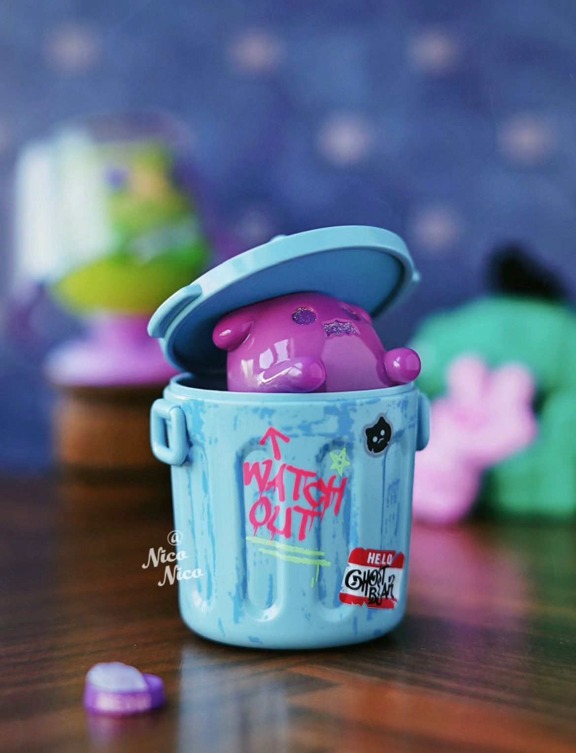 Shinwoo ghost bear house toy doll