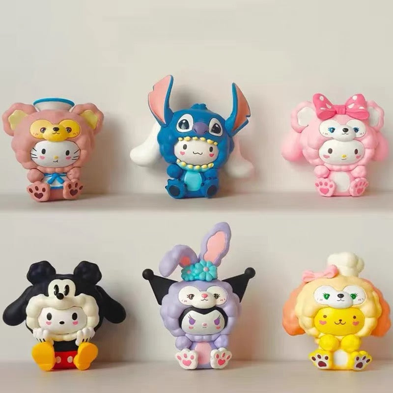 Sanrio x Disney cosplay toy doll