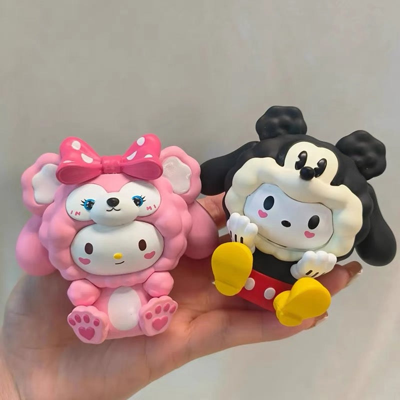 Sanrio x Disney cosplay toy doll