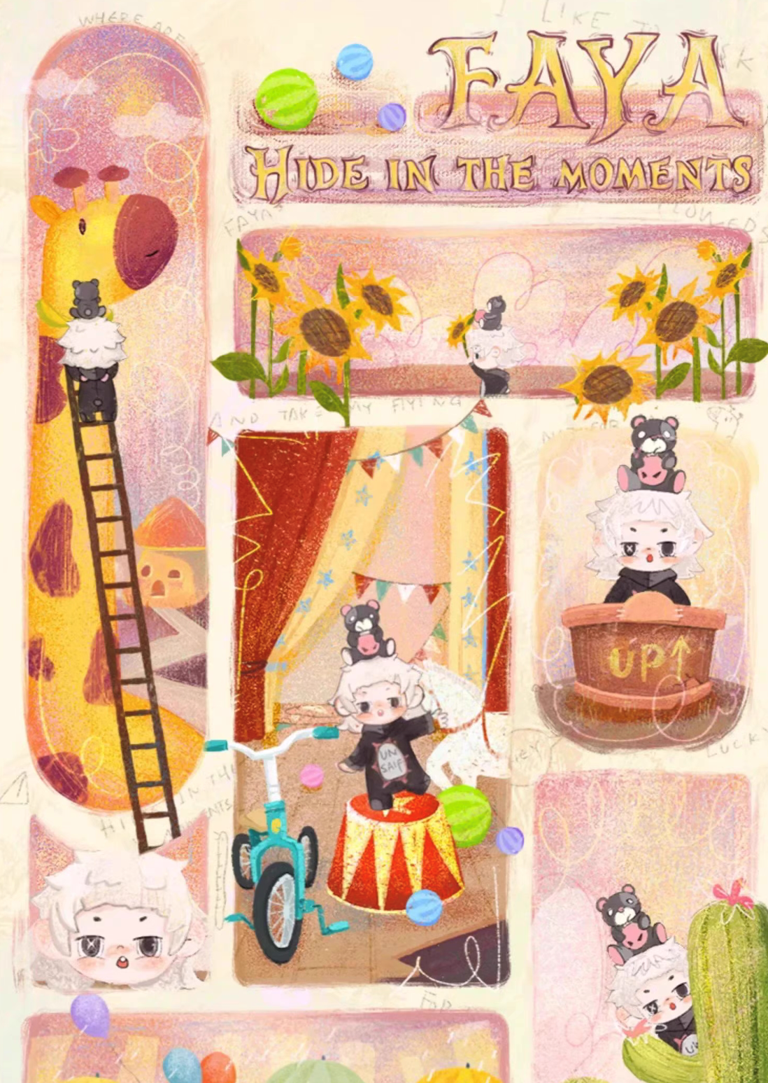 FAYA hide in the moment toy doll