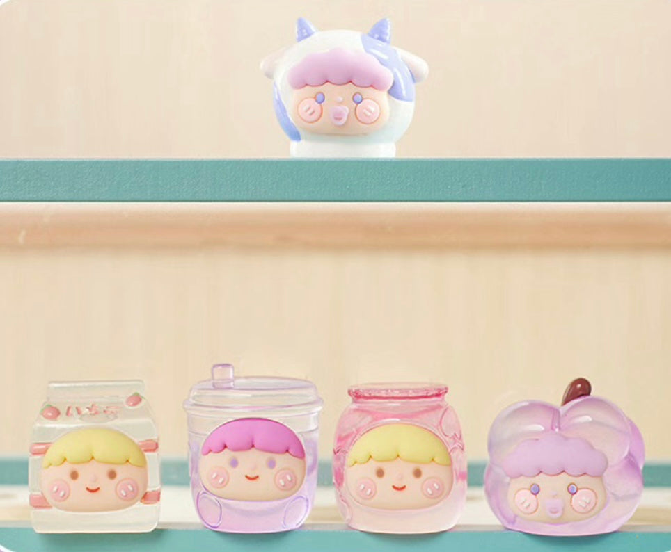 Mumuta mini bean,fridge magnet,2 beans