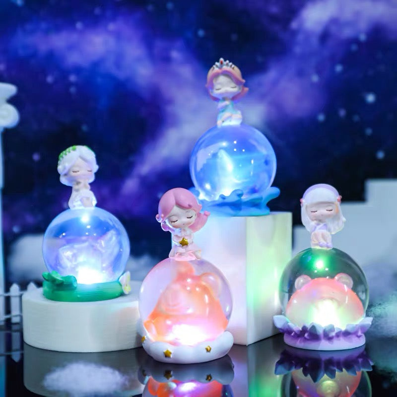 Light up star shadow toy doll