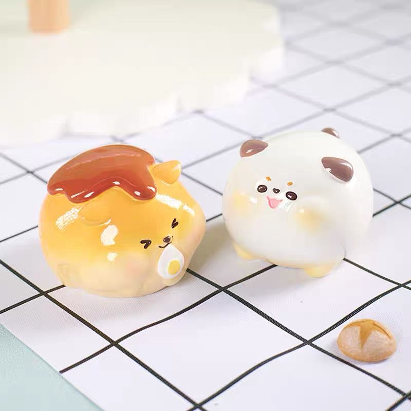 【SALE】Bread puppy toy doll-only 2 left,can ask which 2 designs before you order