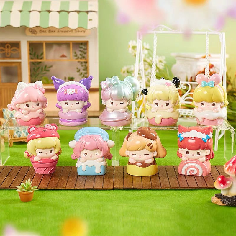 Girls’ tea party mini bean toy doll,sanrio designs