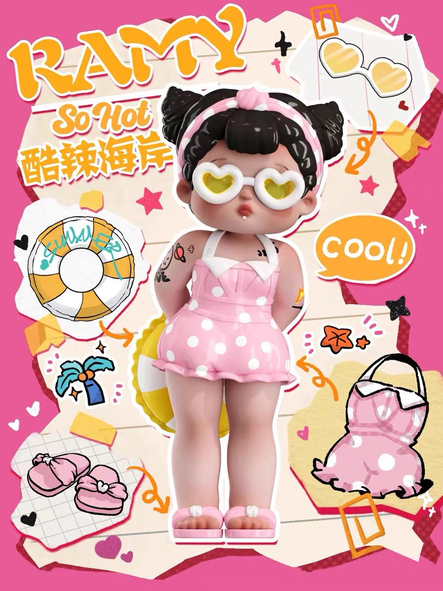 RAMY spicy girls block series toy doll