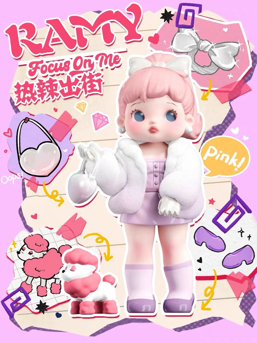 RAMY spicy girls block series toy doll