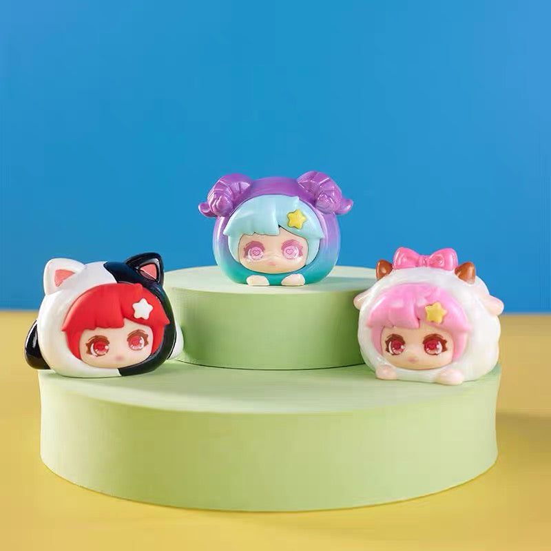 12 zodiac Lori girls mini bean