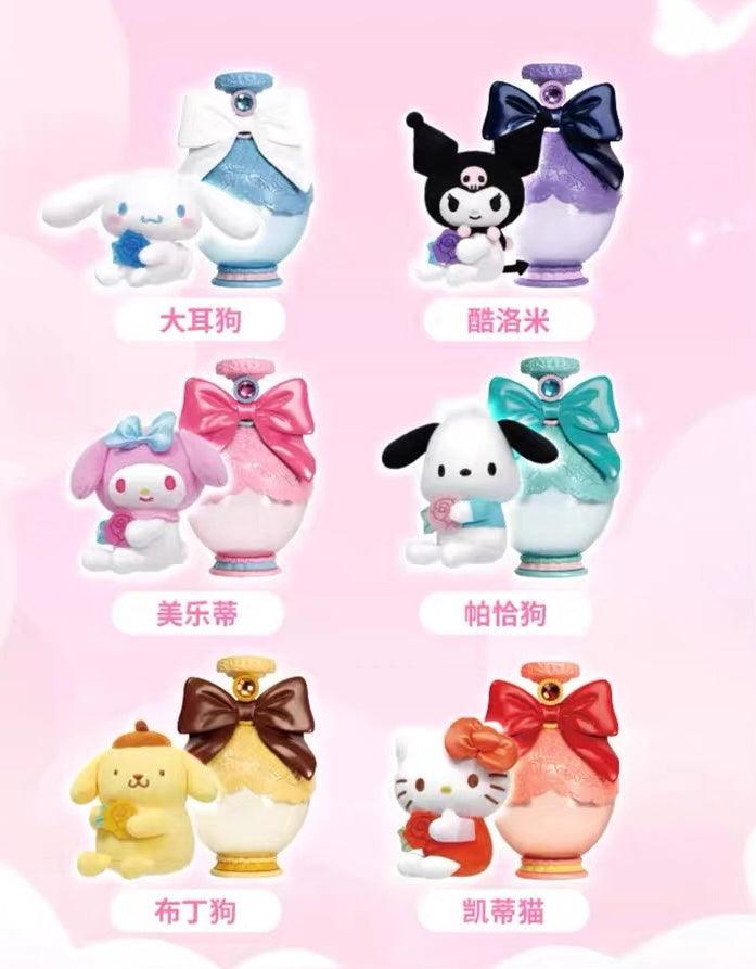 Sanrio perfume bottle fluffy doll
