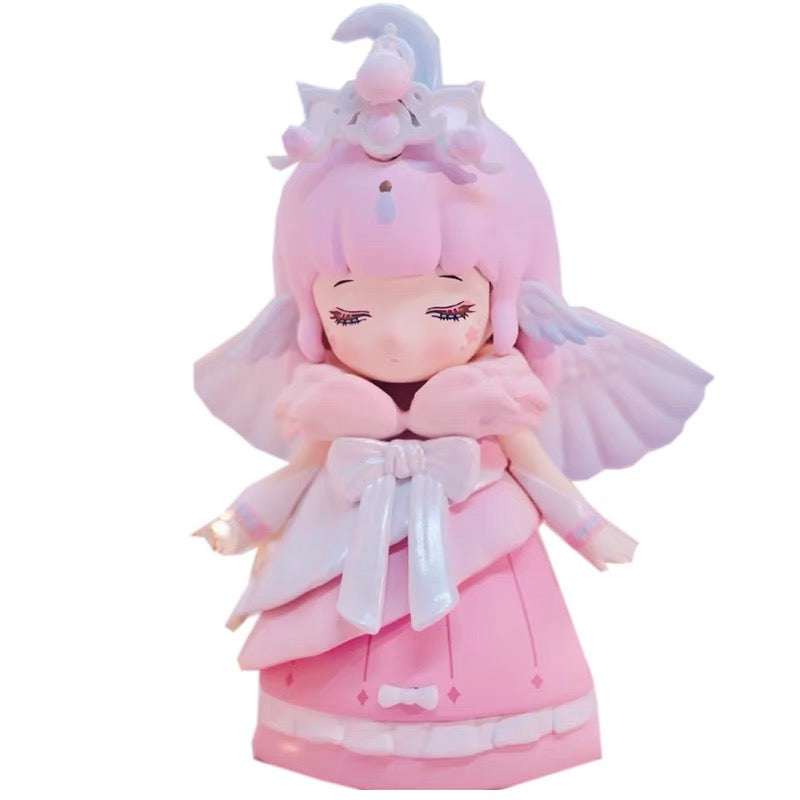 Liroro pink castle toy doll
