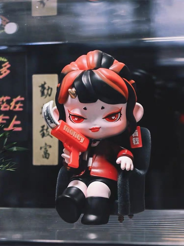 Nuo Dominating the workplace figurine