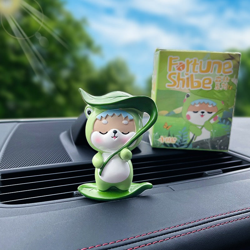 Fortune shibe,creative car decoration