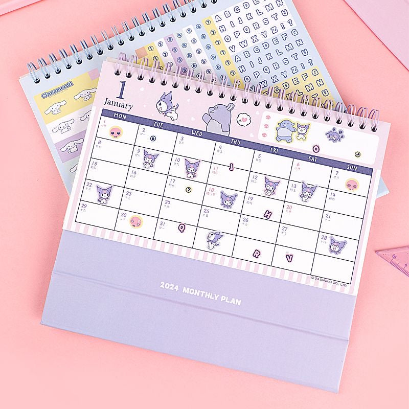 Sanrio Disney calendar