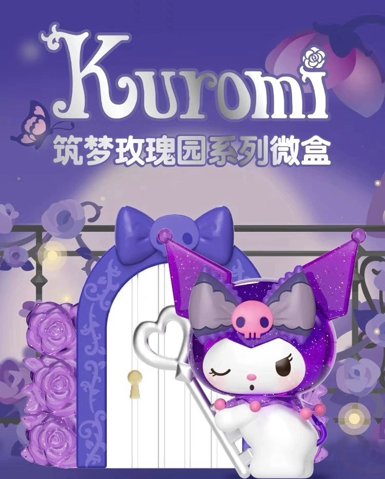 Sanrio Kuromi build a dream in rose garden