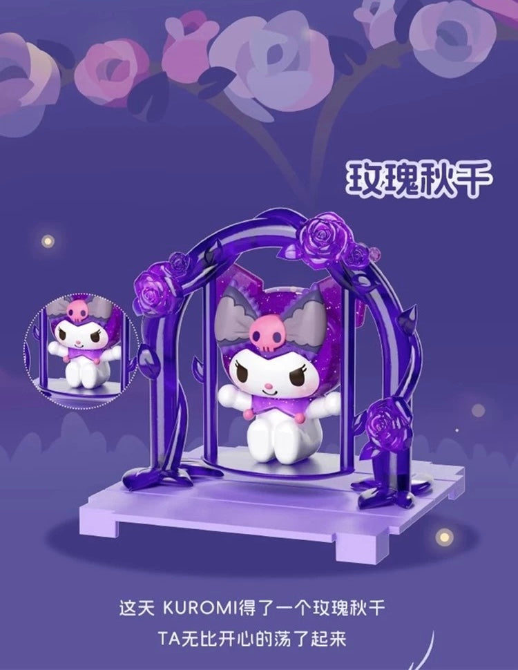 Sanrio Kuromi build a dream in rose garden