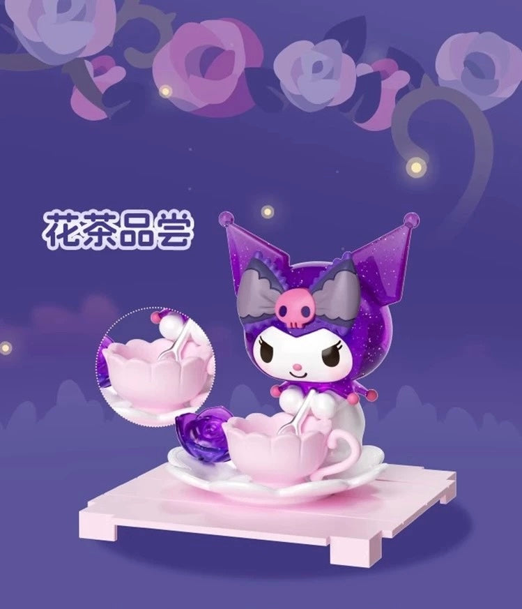 Sanrio Kuromi build a dream in rose garden