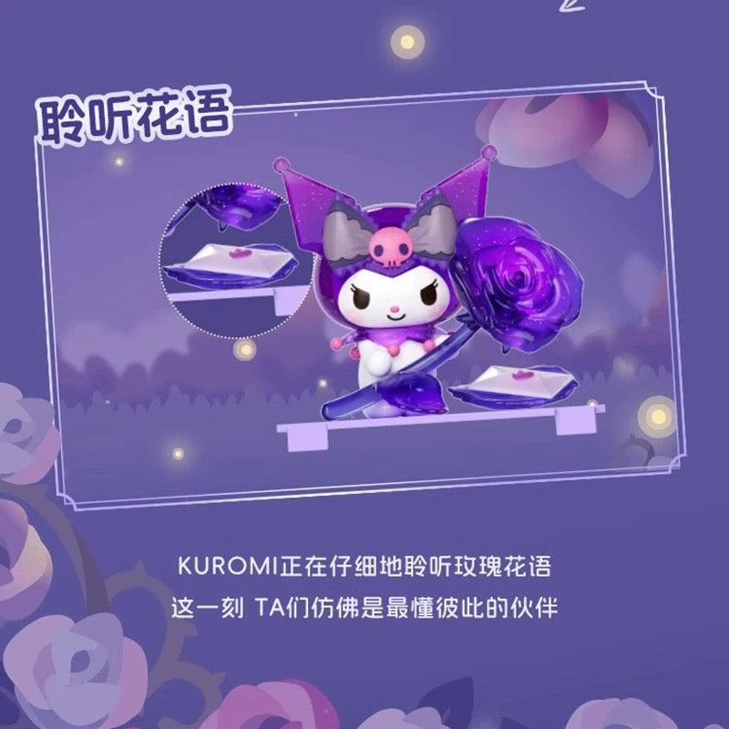 Sanrio Kuromi build a dream in rose garden