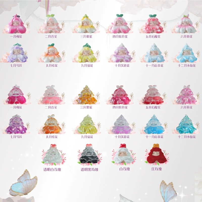 12 months flora fairy mini bean,4 in 1 bag