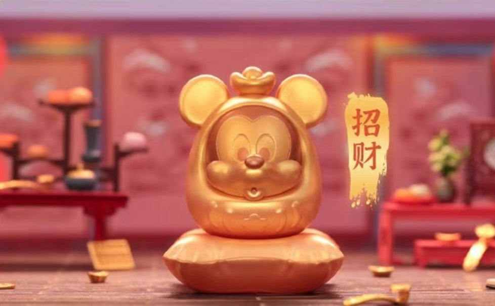 Disney Mickey family daruma big size mini bean