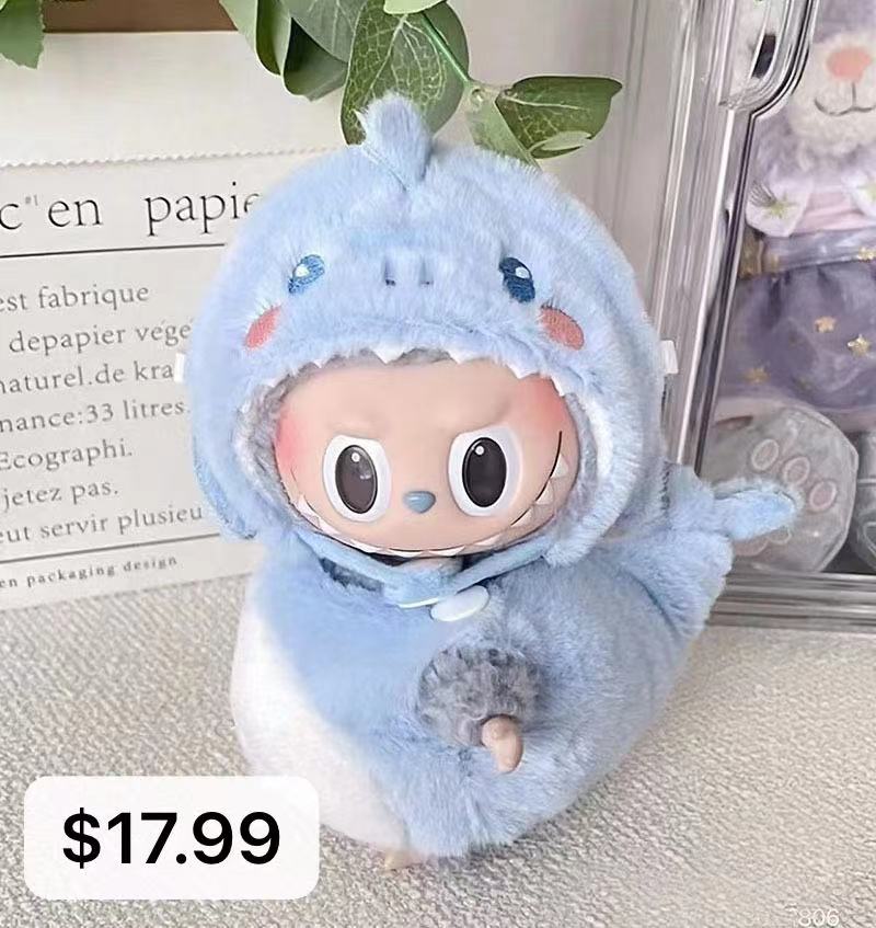 【PREORDER】Clothes for labubu exciting macaron