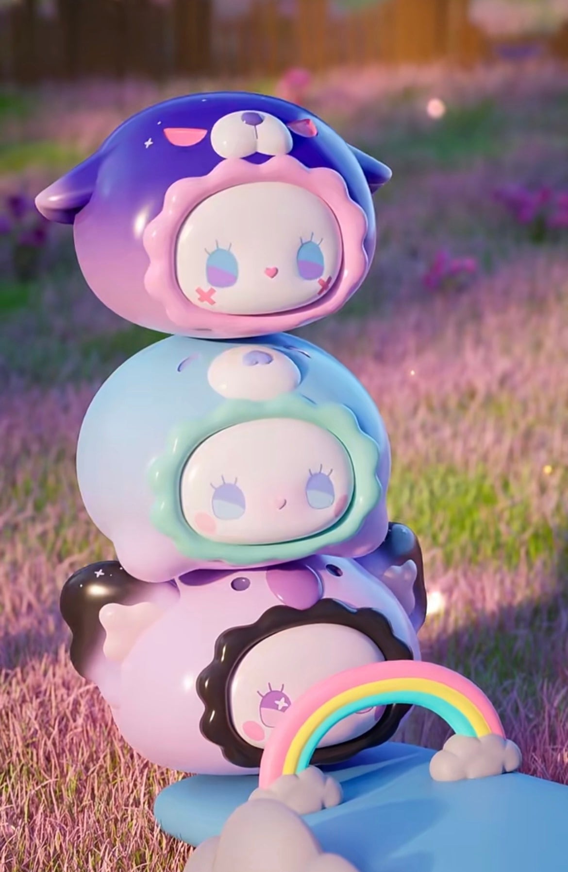 Emma rua rua zoo mini bean,1 set,include 24 beans