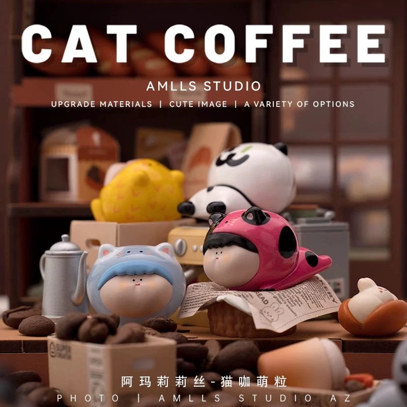 【PREORDER 3 DAYS】AMLLS cat coffee mini bean,5 in 1 bag