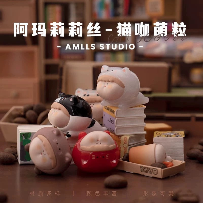 【PREORDER 3 DAYS】AMLLS cat coffee mini bean,5 in 1 bag