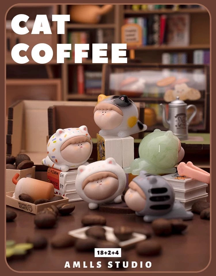 【PREORDER 3 DAYS】AMLLS cat coffee mini bean,5 in 1 bag