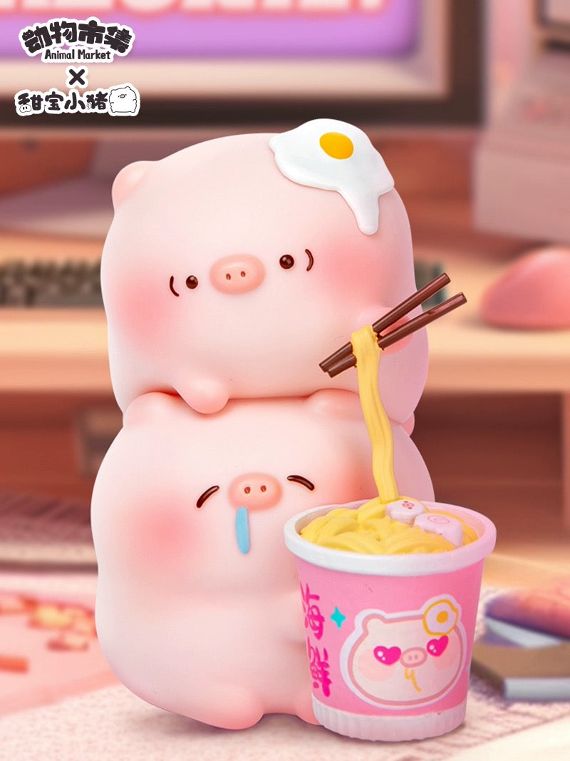 Sweet piggy calorie refill station