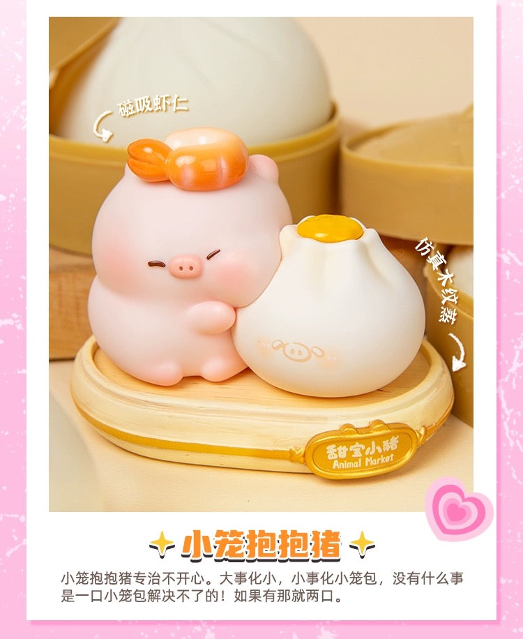Sweet piggy calorie refill station