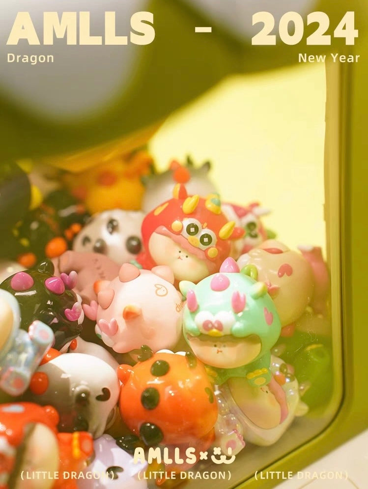 AMLLS dragon toy mini bean,5 beans