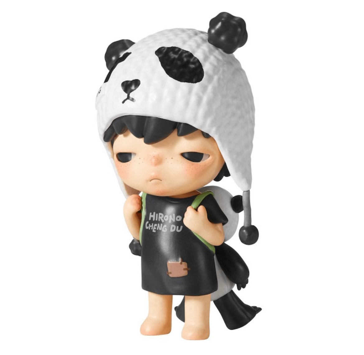 Hirono panda hanging card toy doll