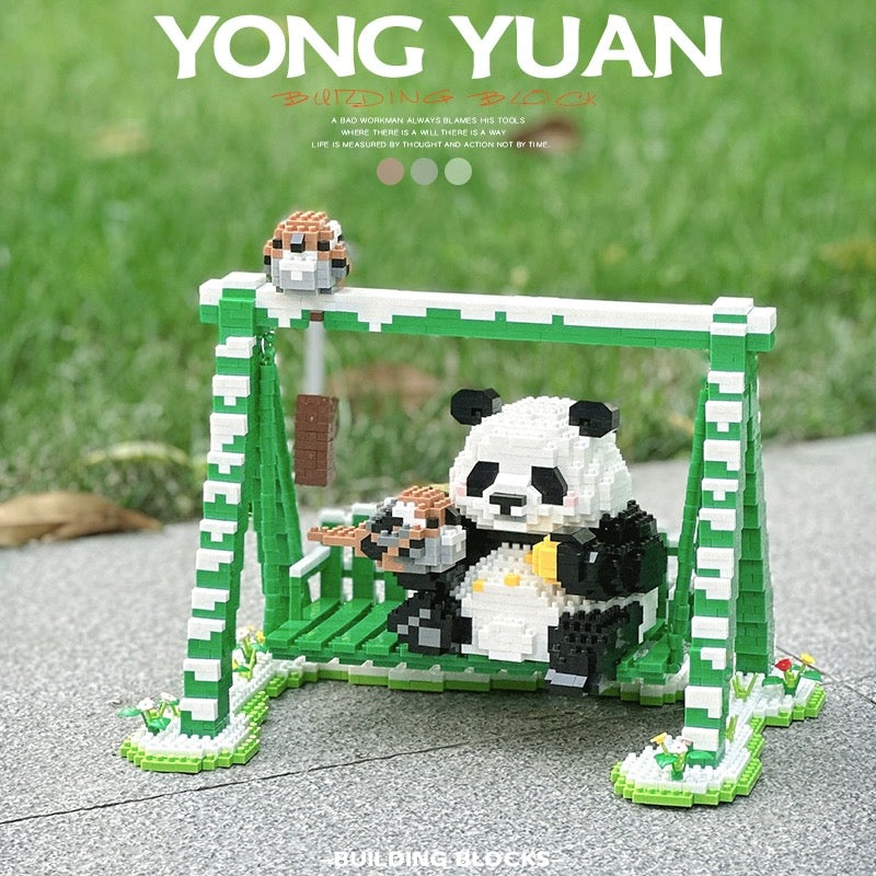 Panda blocks,4 different options