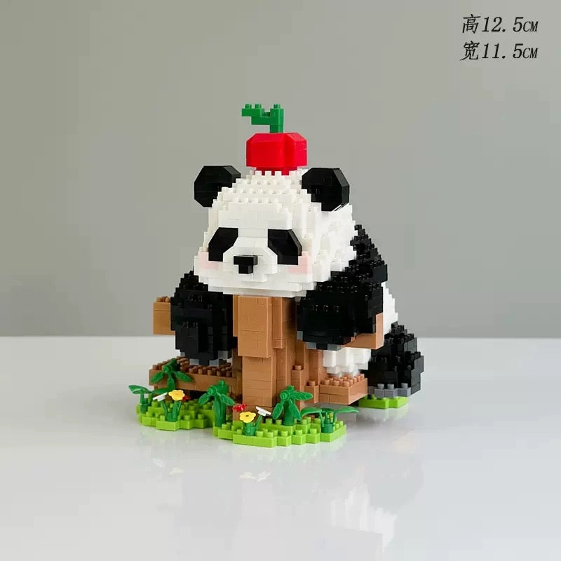 Panda blocks,4 different options