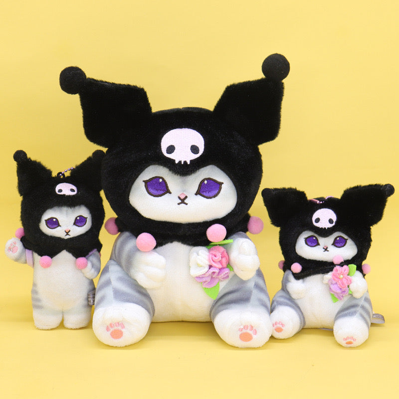 【PREORDER】Mofusand sanrio fluffy plush,keychain,pendant,12cm/15cm/20cm