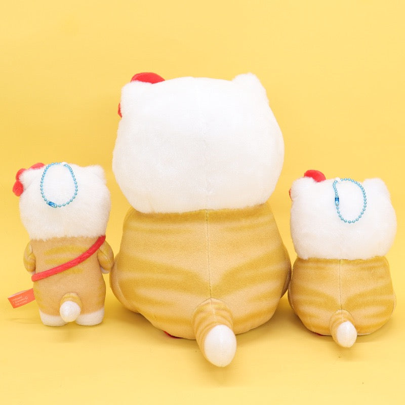 【PREORDER】Mofusand sanrio fluffy plush,keychain,pendant,12cm/15cm/20cm