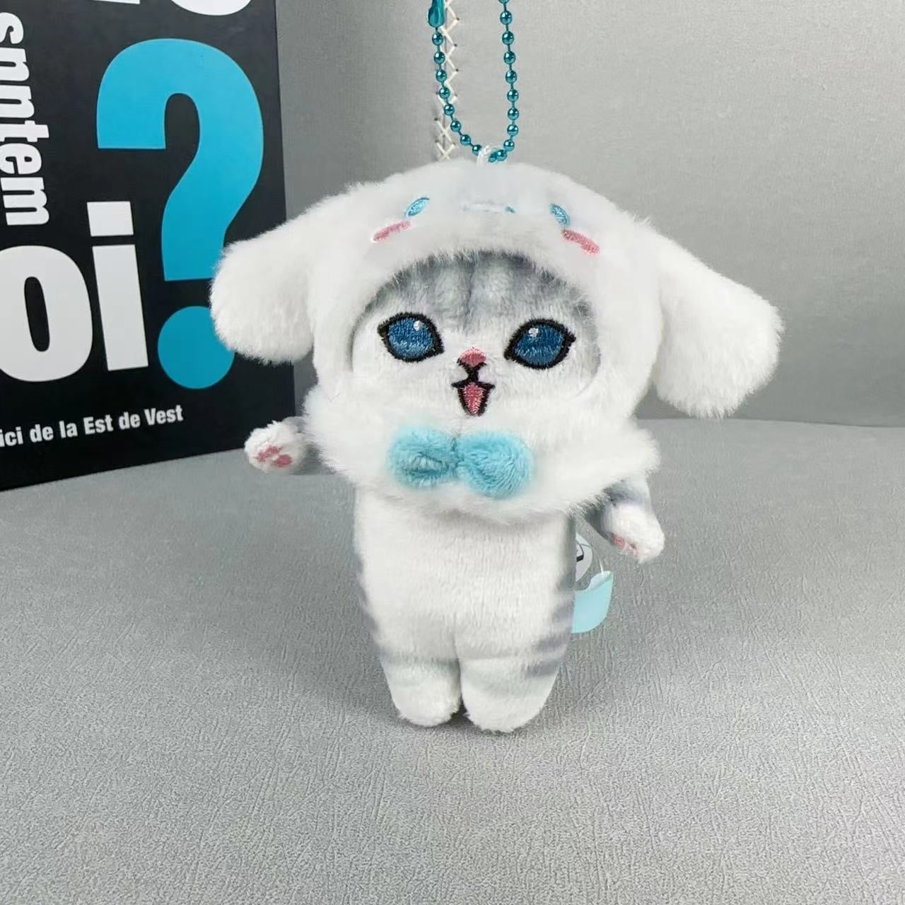 【PREORDER】Mofusand sanrio fluffy plush,keychain,pendant,12cm/15cm/20cm