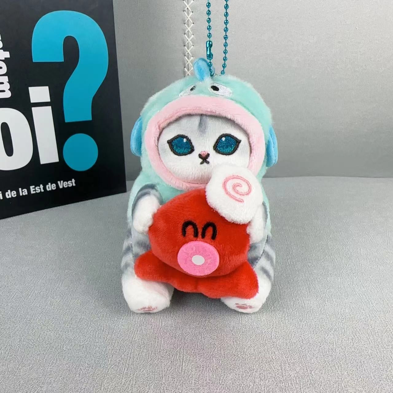 【PREORDER】Mofusand sanrio fluffy plush,keychain,pendant,12cm/15cm/20cm