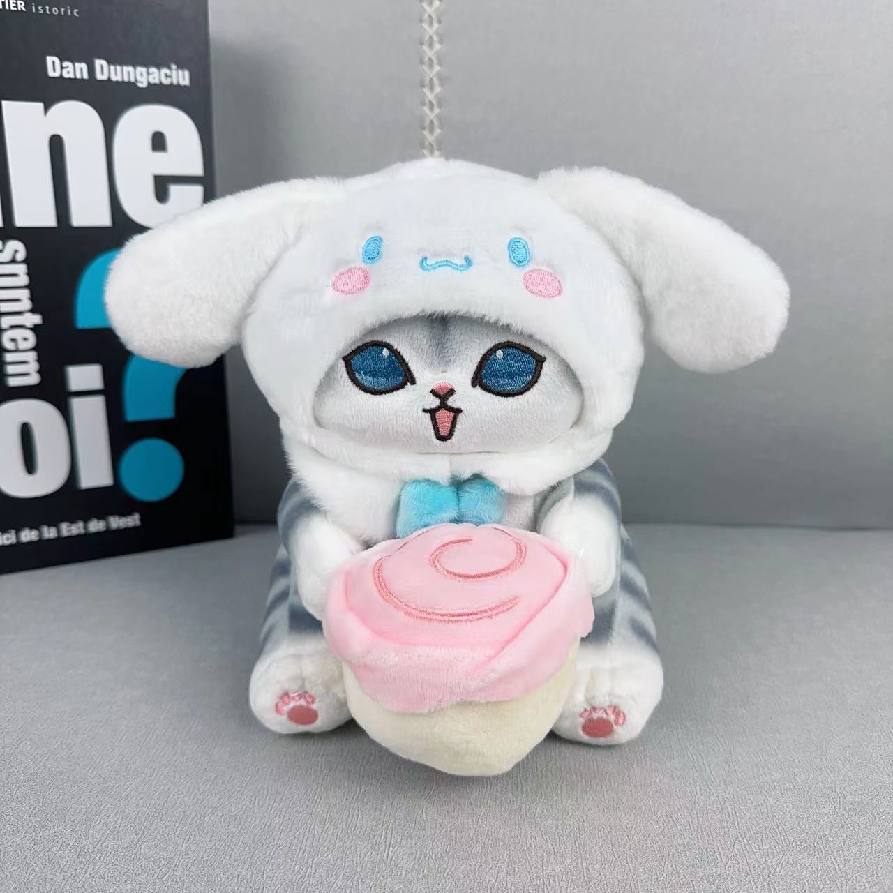 【PREORDER】Mofusand sanrio fluffy plush,keychain,pendant,12cm/15cm/20cm